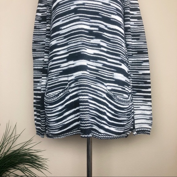 LUCKY BRAND STRIPE TURTLE NECK SWEATER S - Picture 5 of 5